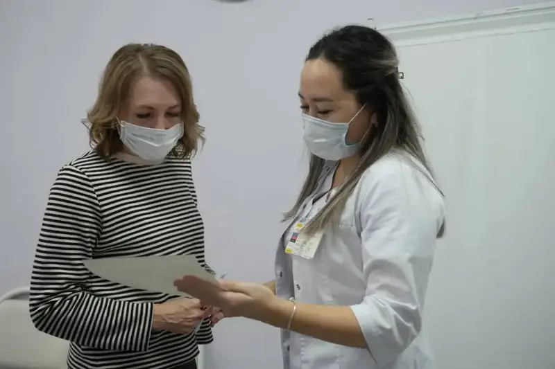 Женщины из района Алтай прошли бесплатное медицинское обследование (2)