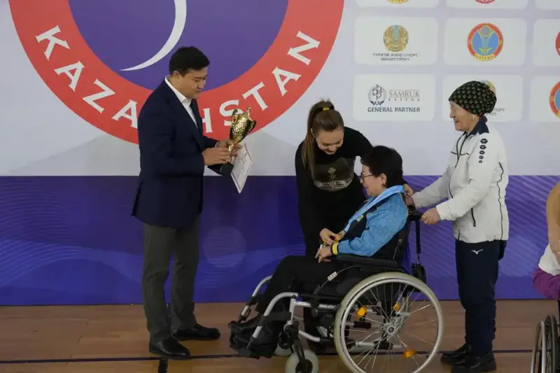 В Астане наградили победителей и призеров Кубка Казахстана по бочча (2)