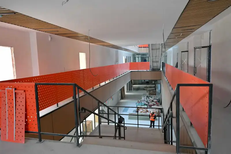 Строительство Дворца школьников на 500 мест в Семее ведется ускоренными темпами (10)