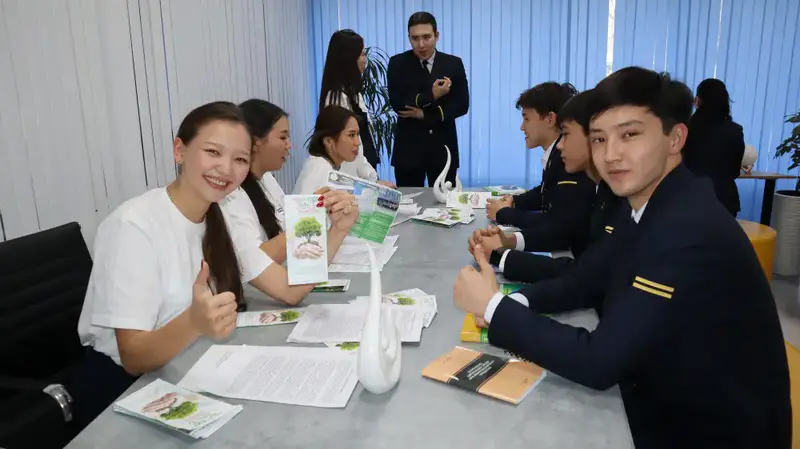 В Академии гражданской авиации запустили «Центр развития экологической культуры» Астане