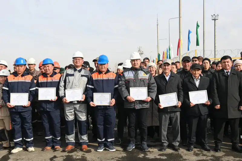 В Жанакоргане запущена автоматическая газораспределительная станция (5)