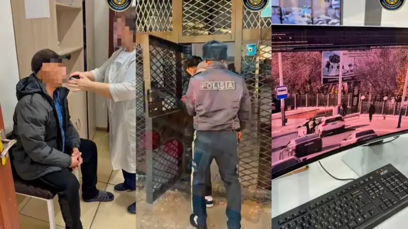 Ночные рейды полиции Актобе обеспечение безопасности правонарушения управление алкогольное опьянение Астане