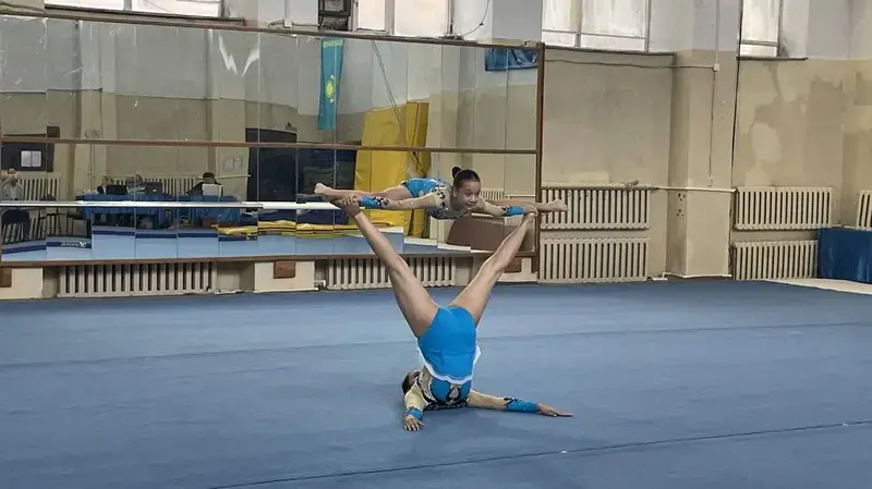 В Караганде стартовал чемпионат РК по спортивной акробатике (7)