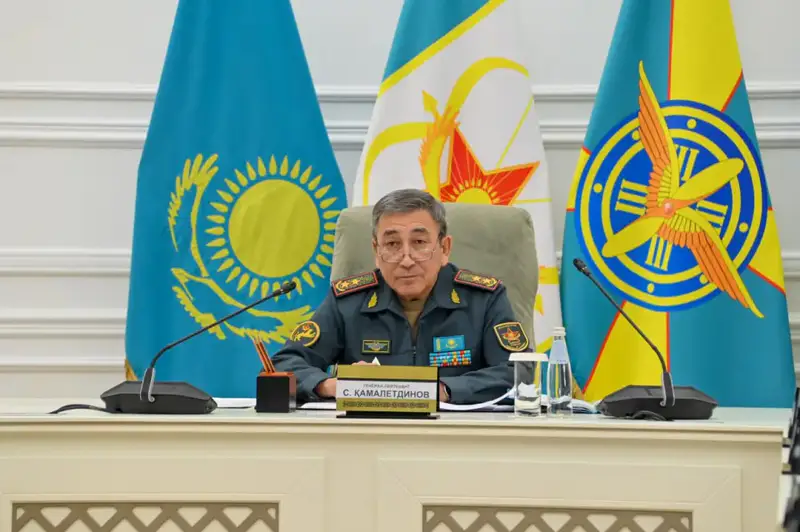 Совещание в Министерстве обороны по призыву в Национальную гвардию 2025 Астане