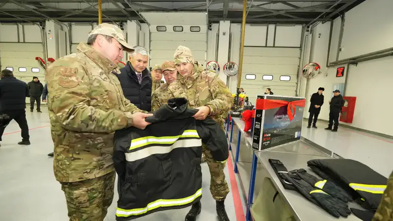 Открытие новой пожарной части в Жезказгане: шаг к повышению безопасности и готовности к чрезвычайным ситуациям Астане