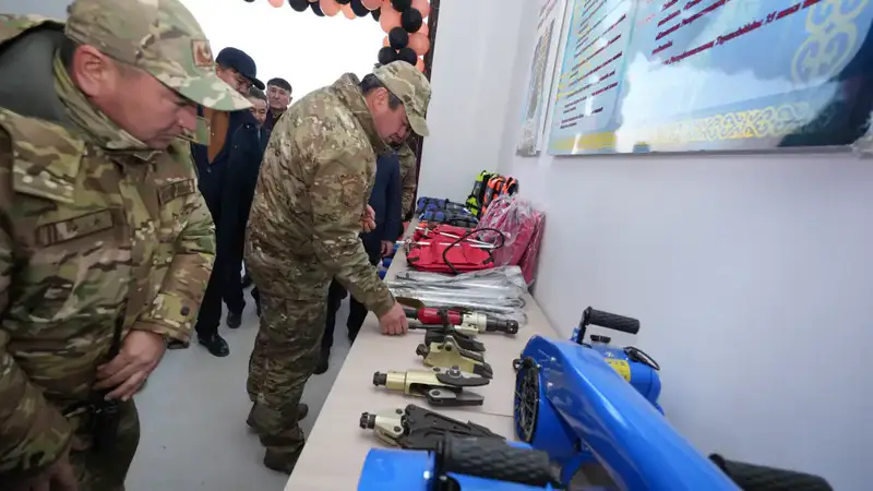 Глава МЧС открыл добровольный пожарный пункт в Бакырлы (9)