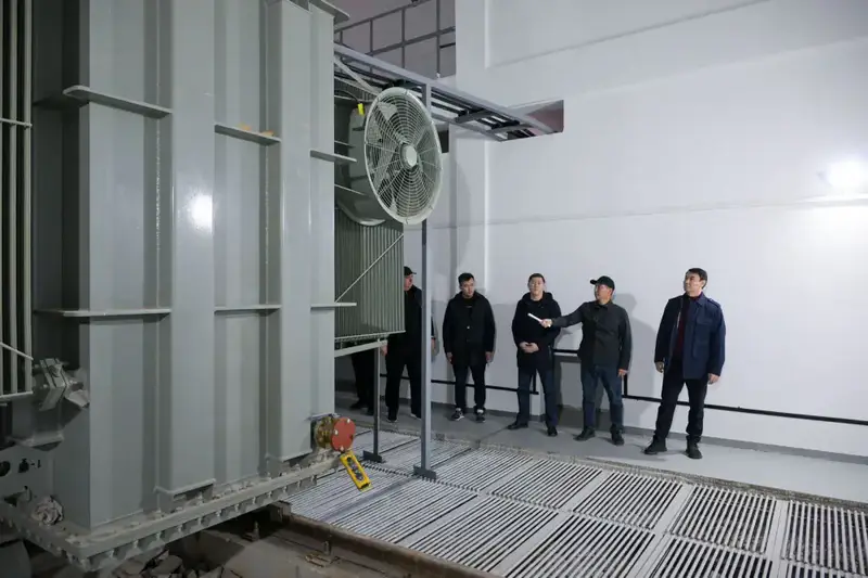 Дархан Сатыбалды проверил строительство подстанции «Тұздыбастау» (4)