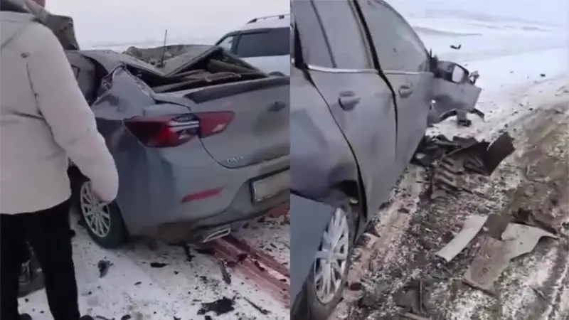 Казахстан: За сутки в двух ДТП погибли 9 человек Астане