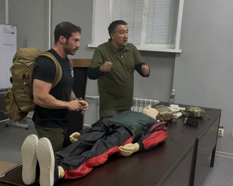 Военнослужащие Нацгвардии прошли тренинг по тактической медицине совместно с инструкторами ВС США (5)