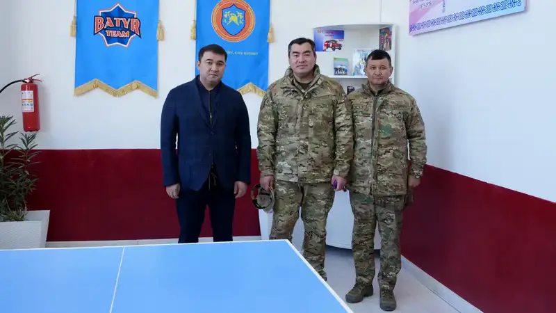 Глава МЧС открыл в селе Карамурт новый ДПФ «Ауыл құтқарушылары» (9)