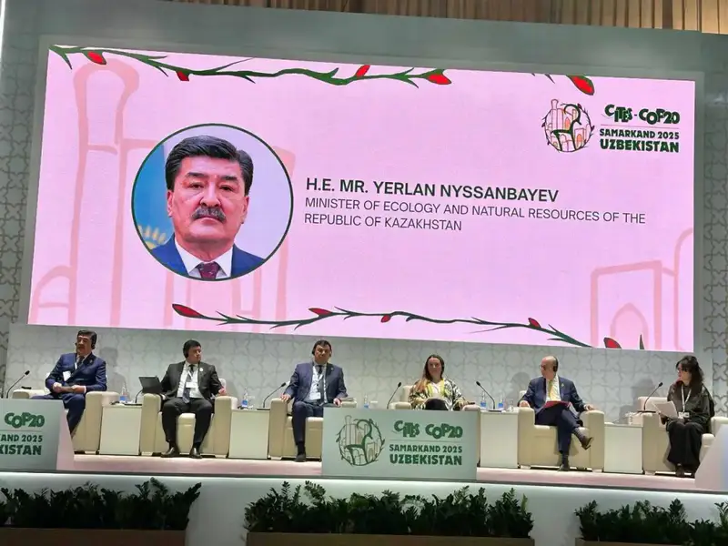 Обсуждение защиты биоразнообразия и устойчивой торговли дикой природой на CITES CoP20 в Самарканде Астане