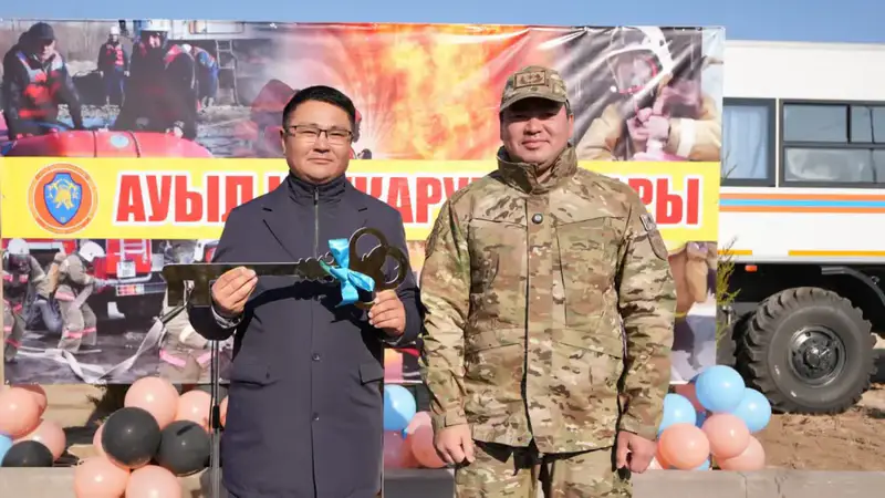 В Жуантөбе открылся новый пожарный пост Астане