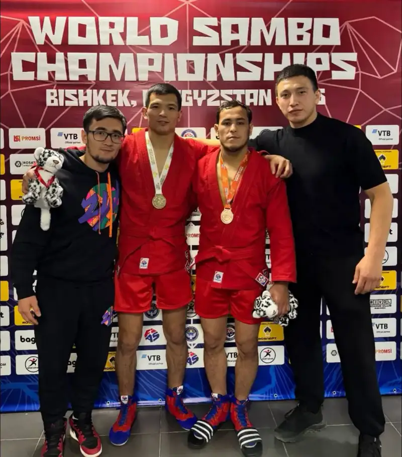 Национальная сборная Казахстана завоевала второе место на чемпионате мира по самбо (3)