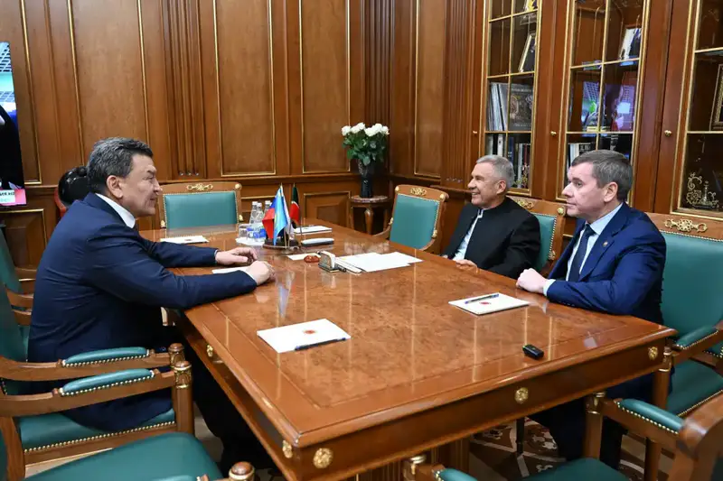 По приглашению Президента Республики Татарстан Рустама Минниханова официальная и бизнес-делегация Северо-Казахстанской области посетила Казань (4)