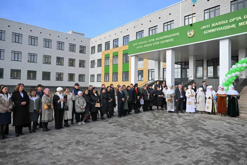 Новая школа на 600 мест в Аягозе Астане