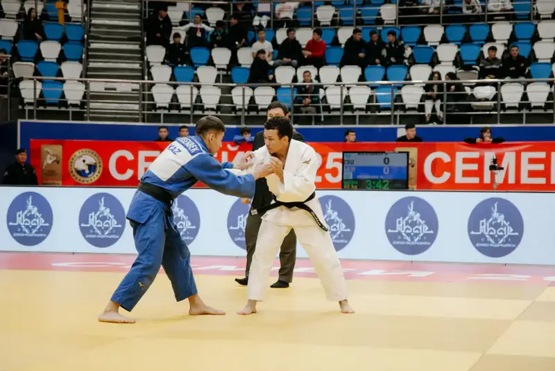 Спортсмены области Абай стали чемпионами в смешанном командном первенстве по дзюдо (6)