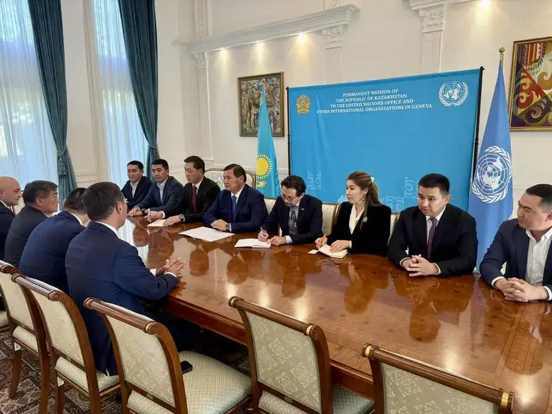 Начался рабочий визит делегации Кызылординской области в Швейцарию (7)