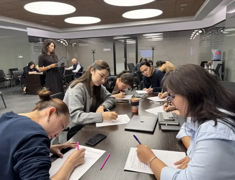 Сотрудники Kazakh Tourism написали диктант в Алматы Астане