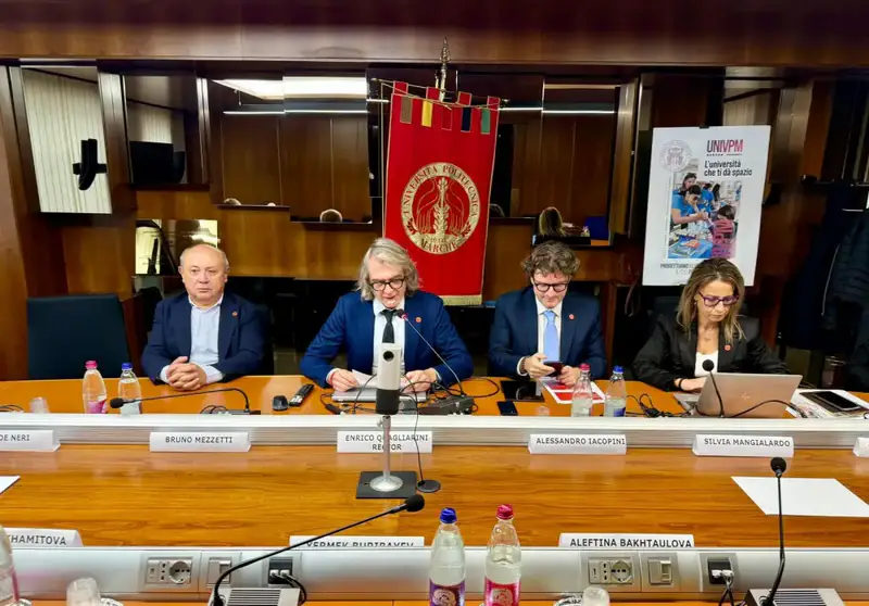 Ректоры Жетысуского и Политехнического университета Марке утвердили стратегию развития филиала до 2030 года в Анконе Астане