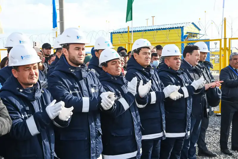 В Жанакоргане запущена автоматическая газораспределительная станция (3)