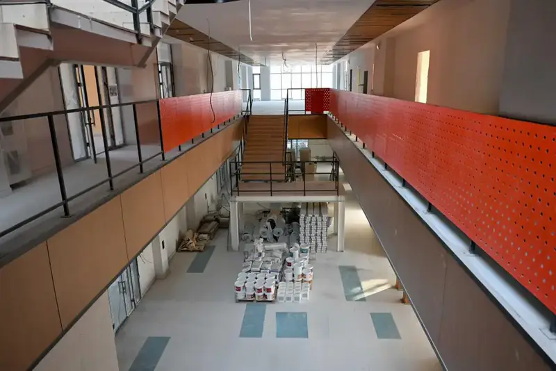 Строительство Дворца школьников на 500 мест в Семее ведется ускоренными темпами (5)