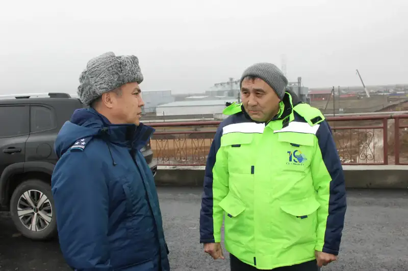 Дорога в опасности: что увидел начальник полиции? Астане