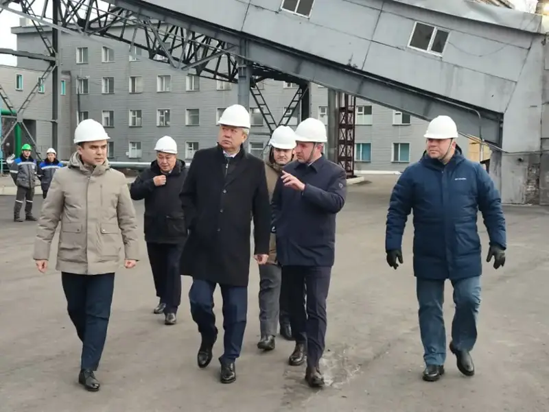 Петропавловская ТЭЦ-2 вошла в отопительный сезон с новой дымовой трубой (2)