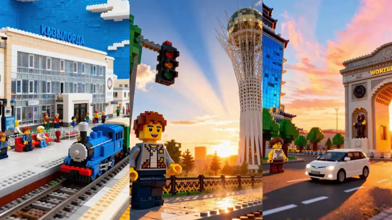 Казахстанские города обретают новую жизнь в мире LEGO: как креативные проекты меняют восприятие культурного наследия Астане