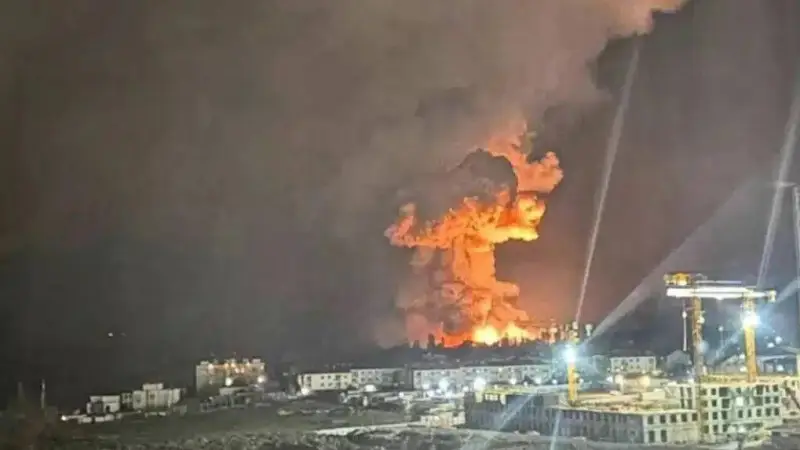 Казахстанское Минэнерго прокомментировало атаку дронов на нефтебазу в Новороссийске Астане