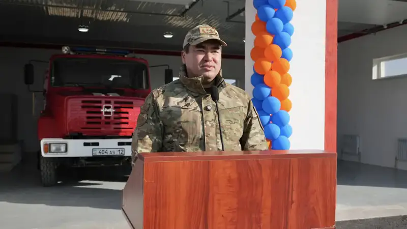 В селе Тущыкудык начал работу новый добровольный пожарный пост (3)