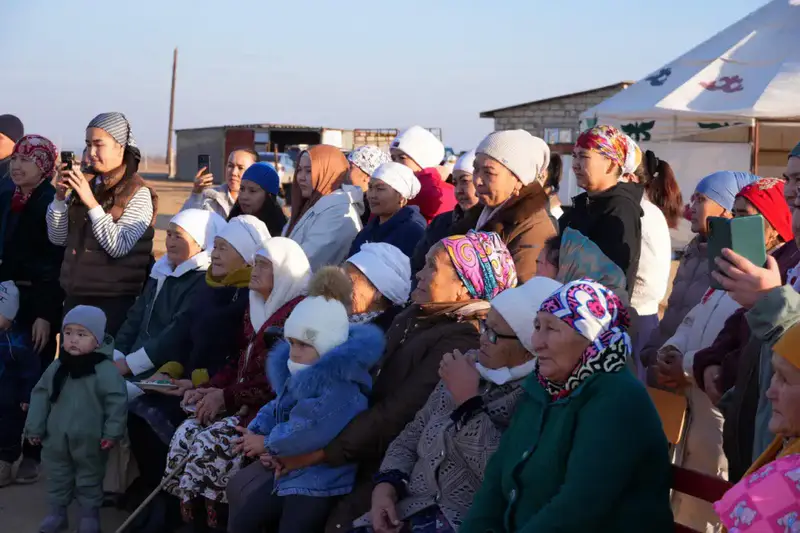 В село Кожасай дали газ (3)