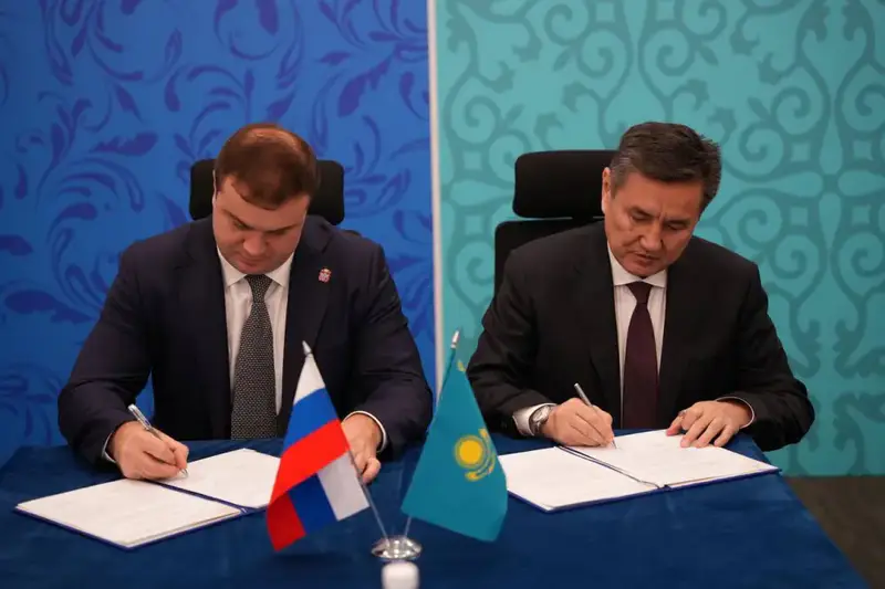 Меморандум о сотрудничестве Восточно-Казахстанской и Омской областей Астане