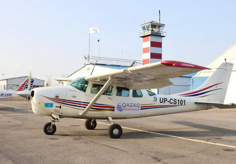 Qazaq Geophysics начала аэрогеофизические исследования в области Абай (6)