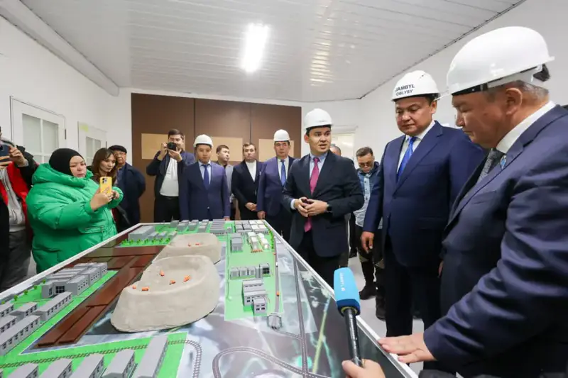 В Жамбылской области запущена первая малая промышленная зона: старт дан производству стройматериалов (10)