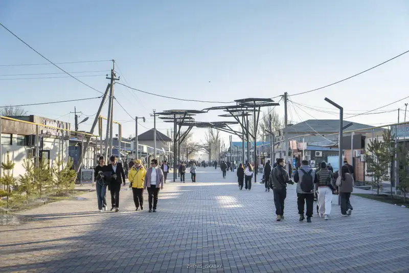 Новый парк и обновленные зоны отдыха в Панфиловском районе Жетісу в рамках программы Таза Қазақстан Астане