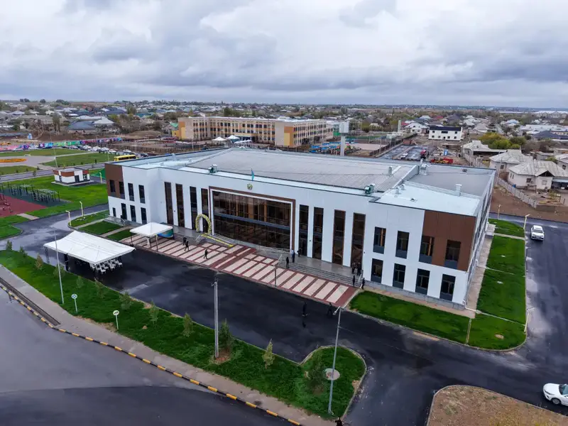 ТУРКЕСТАН: В КЕЛЕССКОМ РАЙОНЕ ОТКРЫЛСЯ СПОРТИВНЫЙ КОМПЛЕКС НА 250 МЕСТ (9)