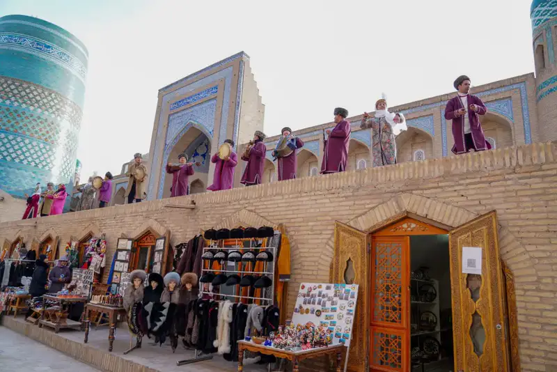 Туркестанская область делегация исторические объекты Хива туристический потенциал Астане