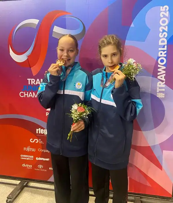 Новые имена: Юная батутистка из Караганды завоевала бронзовую медаль мирового первенства (2)