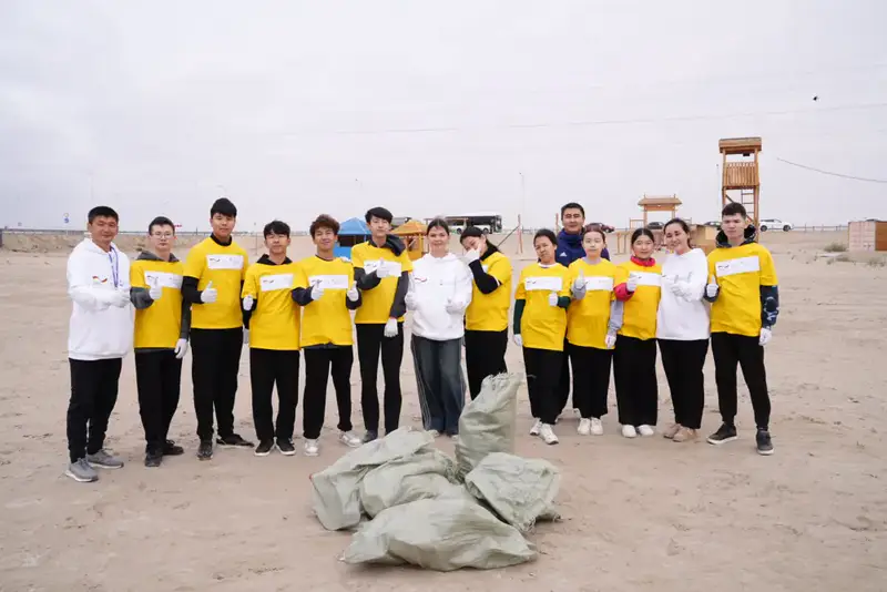 120 кг мусора убрали с прибрежных территорий школьники Кызылорды в рамках экологической акции «Экономь воду – сохраняй будущее!» (8)