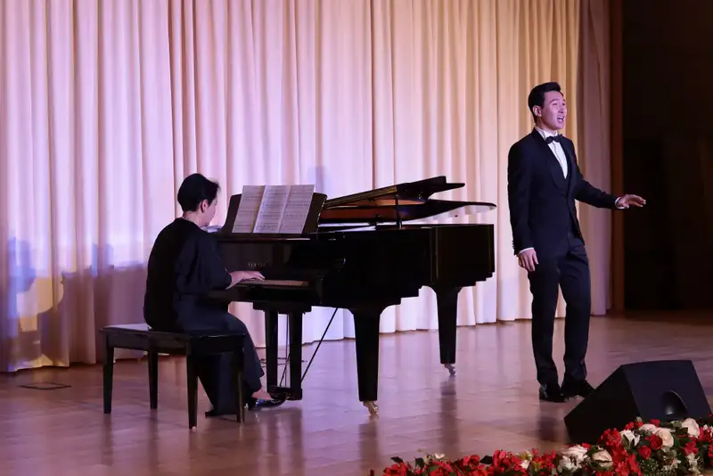 В Астане прошел юбилейный концерт в честь 100-летия Нургисы Тлендиева с участием международных организаций Астане
