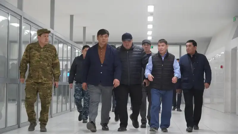 Вице-аким Туркестанской области проверил работу таможни в Келесском районе Астане