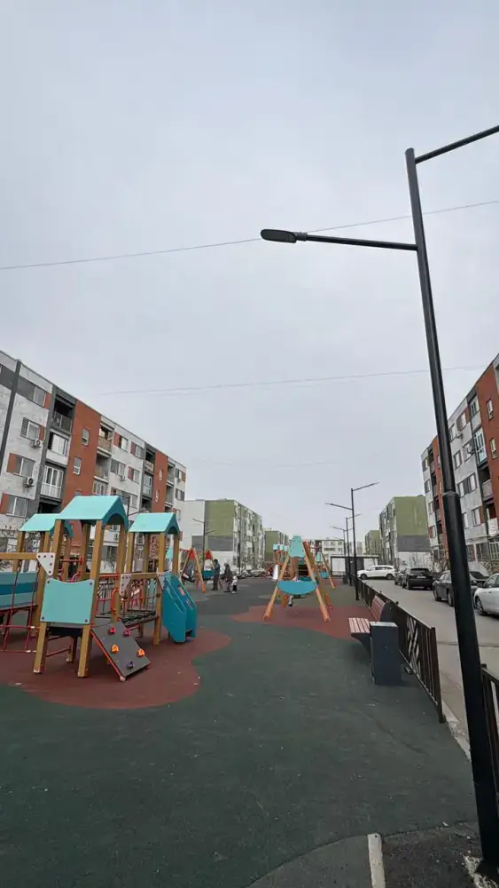 Благоустройство Наурызбайского района новые зоны отдыха и освещение дворов Астане