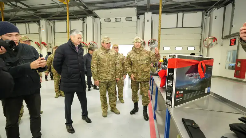 В Жезказгане впервые за 50 лет открыта новая современная пожарная часть (2)