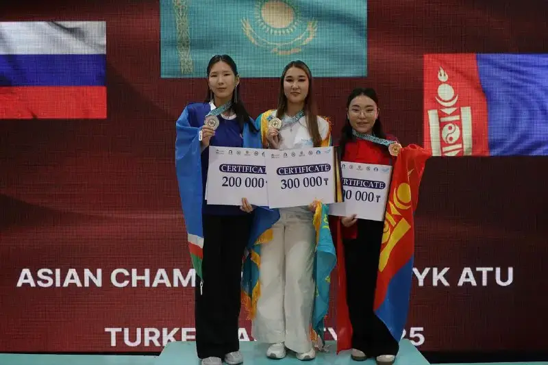Чемпионат Азии по асык ату: столичные участницы стали победительницами (3)
