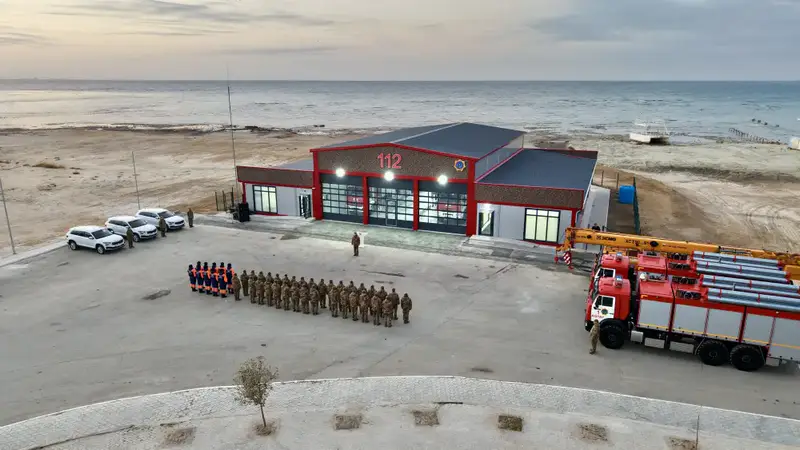 Новое пожарно-спасательное подразделение в Актау для нижних микрорайонов и прибрежных территорий Астане