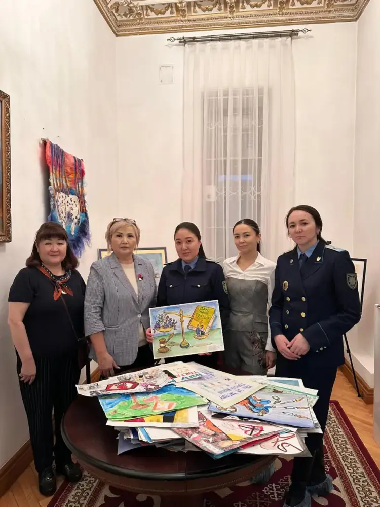 Итоги конкурса рисунков среди школьников в Астане организованного прокуратурой и акиматом Астане