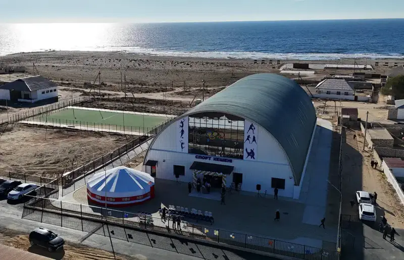 Спортивный комплекс открыт в Кызылозене Астане