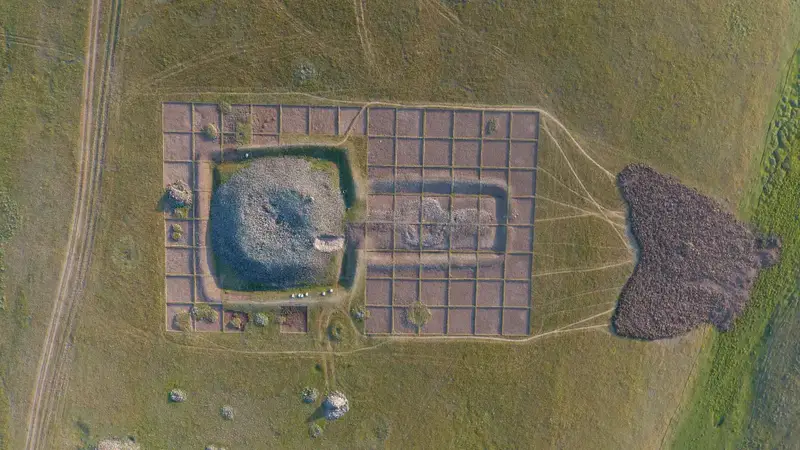 Аким области встретился с известным археологом Зейноллой Самашевым (2)