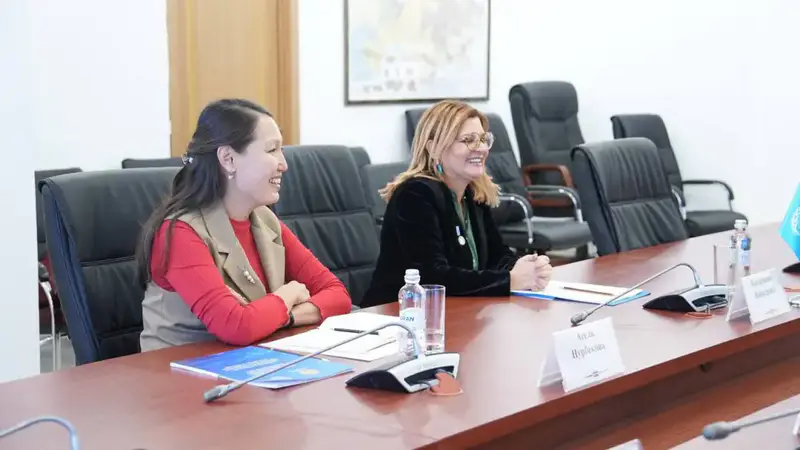 Встреча министра с представителем ПРООН в Казахстане Астане