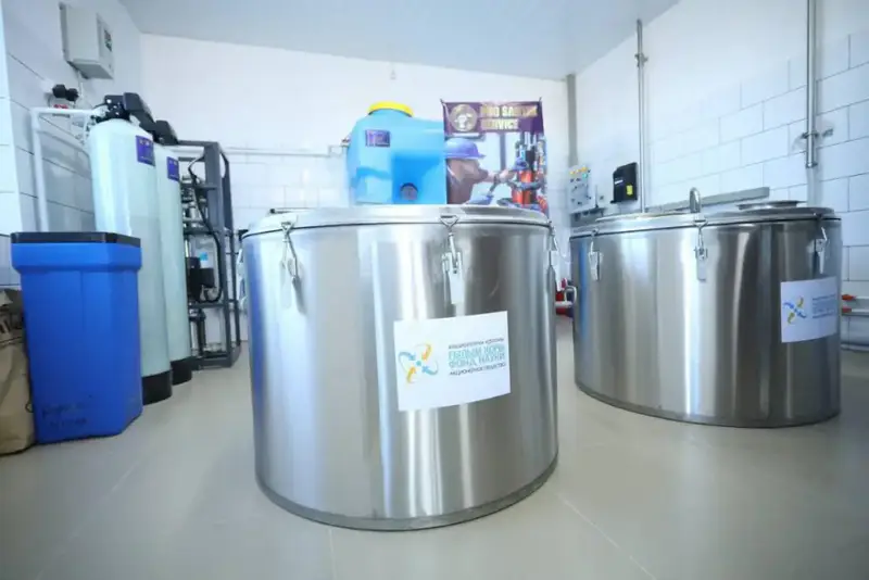 Современный цех по производству верблюжьего молока открылся в Мангистауской области (3)